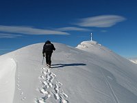 Salita invernale al Rif. Benigni e in Cima Piazzotti con tanta neve...uno spettacolo (4 gennaio 2009) - FOTOGALLERY